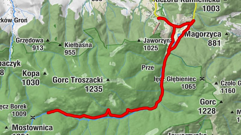 Łazy - Przysłop - U Adamczyka - Kapliczka Na Ogrodach