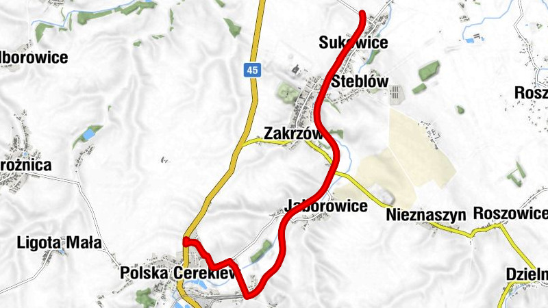 powiat kędzierzyńsko-kozielski - Gniewów - Jaborowice - Bagno