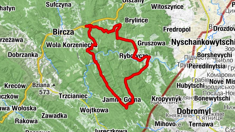 Krępak - Wierch - Jaworów