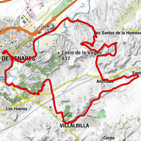 Alcalá de Henares - Villalbilla - Ermita del Rocío