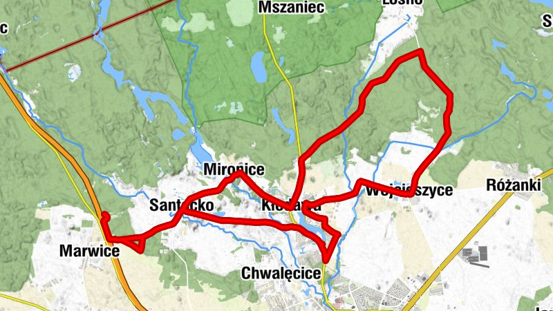 Santocko - Kościół pw. Wniebowzięcia Najświętszej Maryi Panny - Kościół Podwyższenia Krzyża