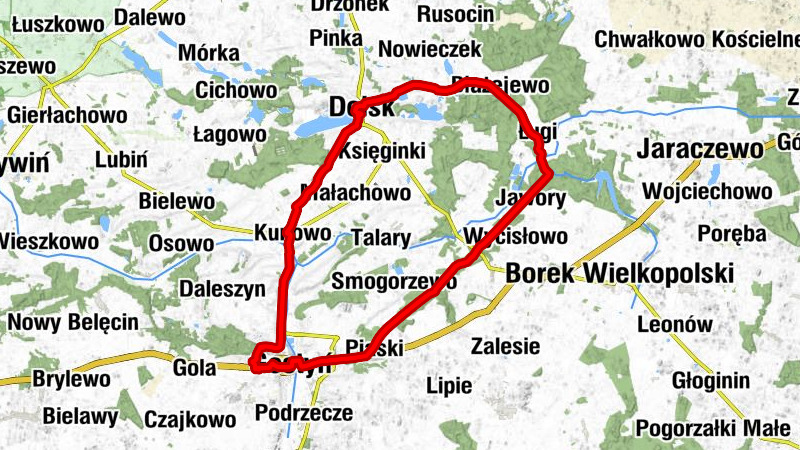 Gostyń - Kościół pw. św. Michała Archanioła - Kościół pw. św. Jakuba Apostoła - Osiedle 700-lecia