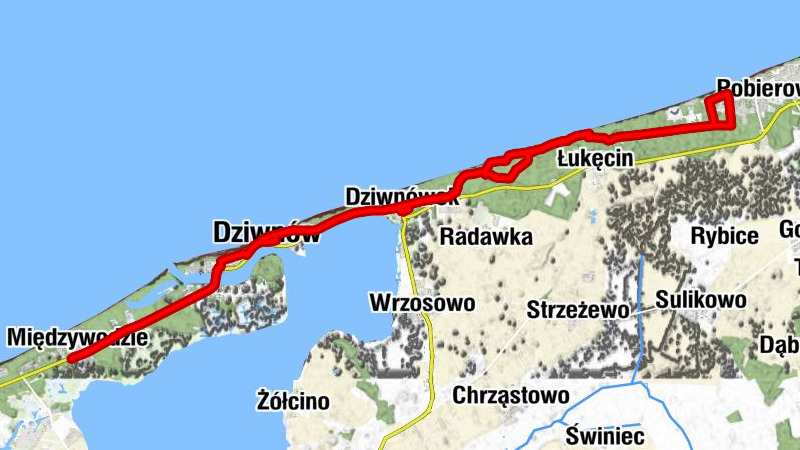 Międzywodzie - Dziwnów Górny - Dziwnów - Kościół pw. Świętego Józefa Oblubieńca Najświętszej Maryi Panny