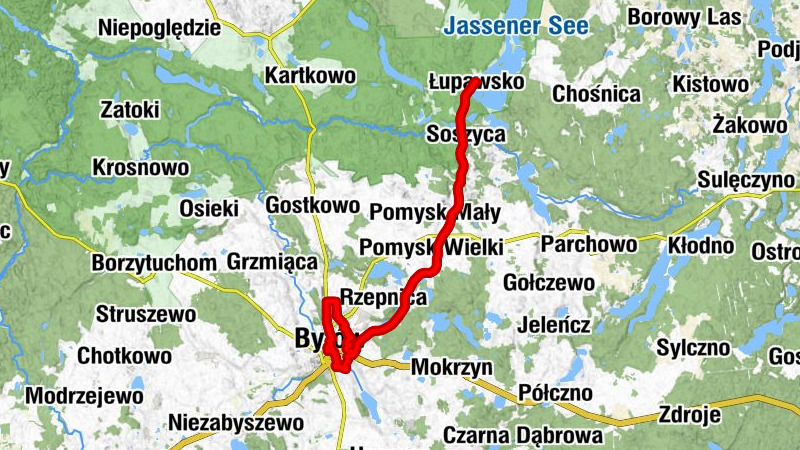 Łupawsko - Soszyca - Kościół pw. Świętej Katarzyny Aleksandryjskiej i Świętego Jana Chrzciciela - Bytów