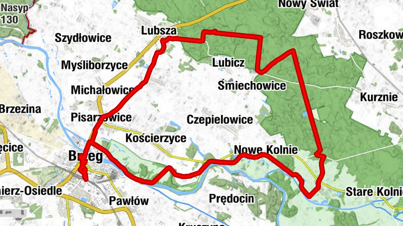 Brzeg - Kaplica pw. Świętej Faustyny - Kościół pw. Podwyższenia Krzyża Świętego