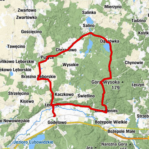 Godętowo - Łęczyce - Wojewo - Kościół pw. Świętego Antoniego Padewskiego