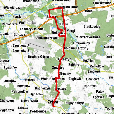 Kościół Ewangelicko-Reformowany - Kościół Matki Boskiej Częstochowskiej - Zelów - Zelówek