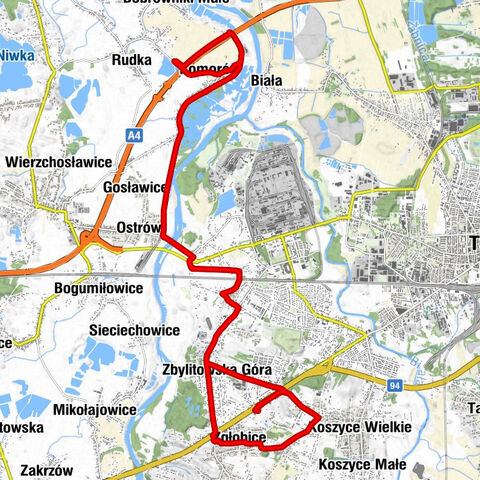 Bachówki - Zbylitowska Góra - Kardamon - Średnie