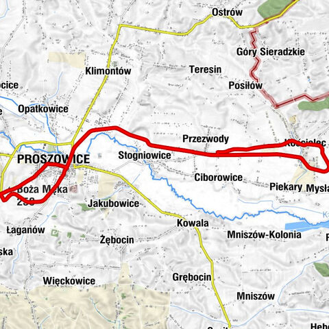 Proszowice - Boża Męka - Kościół pw. Wniebowzięcia Najświętszej Maryi Panny w Proszowicach