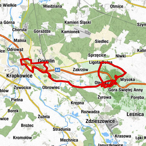 Gogolin - Kaplica pw. Najświętszej Maryi Panny Wspomożenia Wiernych - Krapkowice