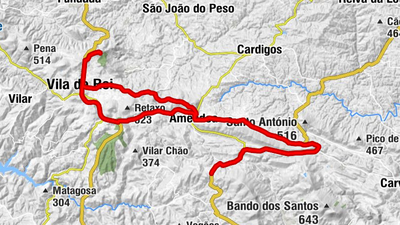 Chão de Lopes Grande - Maxieira - Vila de Rei - Melriça