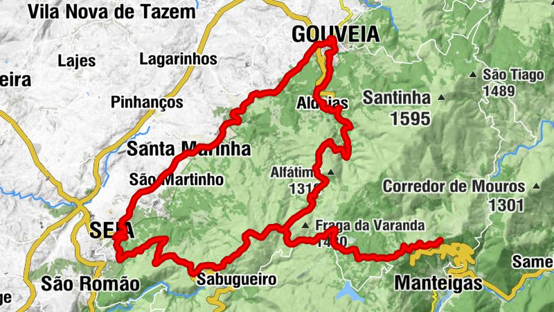 Aldeias e Mangualde da Serra - Nossa Senhora do Espinheiro - Capela de São Pedro - Igreja de Paços da Serra