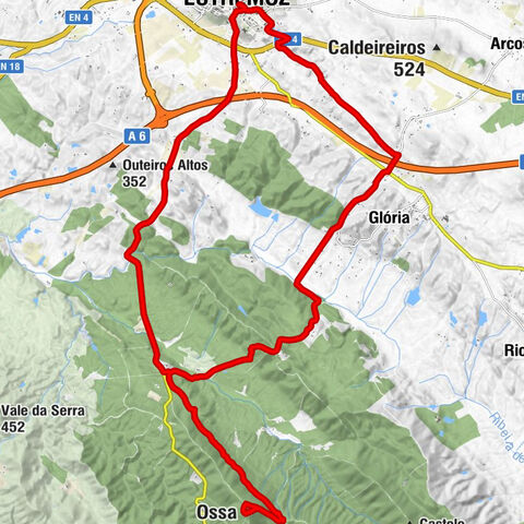 Estremoz - Ossa - Ermida de São Gens - Santo André