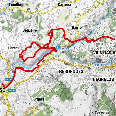 Vila das Aves - S. Lourenço - Pombal - Santo Tirso