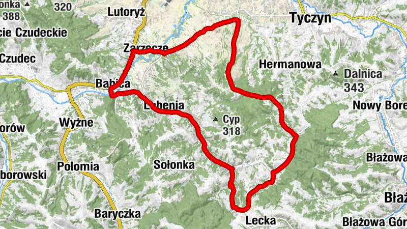 Zajazd Galicja - Kościół Matki Bożej Nieustającej Pomocy - Zimny Dział - Kościół Św. Józefa