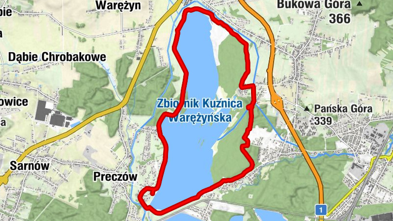 Marianki - Podlesie - Podbagienko - Dąbrowa Górnicza