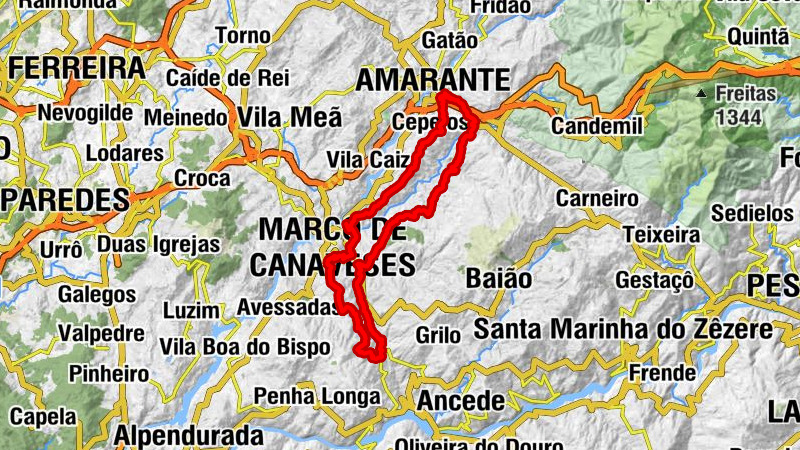 Madalena - Amarante - Igreja Paroquial de Tabuado - Capela de Légua