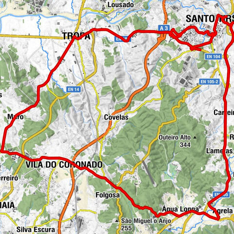 Santo Tirso - Igreja de São Romão - Capela do Senhor do Calvário - Arco