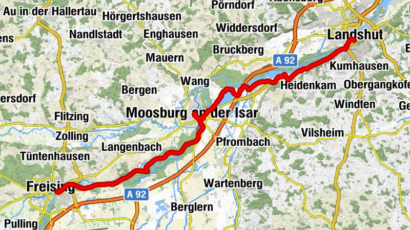 Freising - St. Johannes - Pfarrkirche St. Kastulus - Landshut