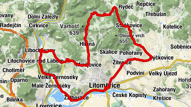 Litoměřice - Děkanský kostel Všech Svatých - Kostel zvěstování Panny Marie - Kaple sv. Jana Křtitele