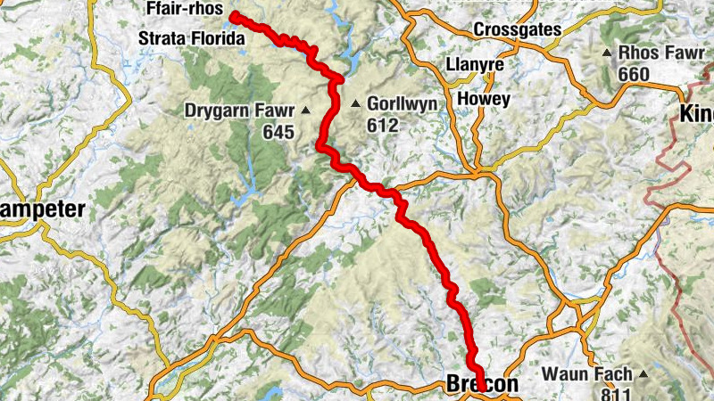 Claerddu - Beulah - St Michael - Brecon