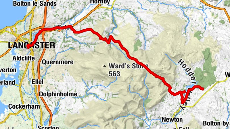 Lancaster - Castle and Priory Precinct - Slaidburn