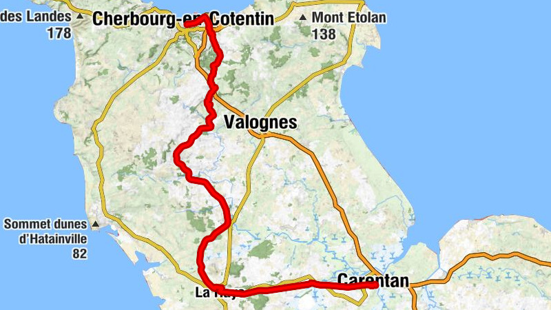 Cherbourg-en-Cotentin - La Besnarderie - Carentan - Église Notre-Dame