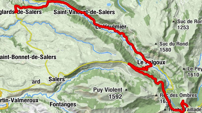 Auberge Les Sorbiers - Église Saint-Thyrse - Église Saint-Ferréol - Chalet du Puy Mary