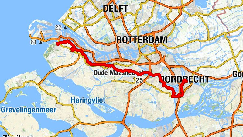 Dordrecht, Merwekade - Gereformeerde Gemeente in Nederland - Oude Maasheuvel - Oostvoorne