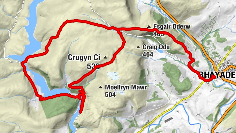 Rhayader - Llansantffraed-Cwmdeuddwr