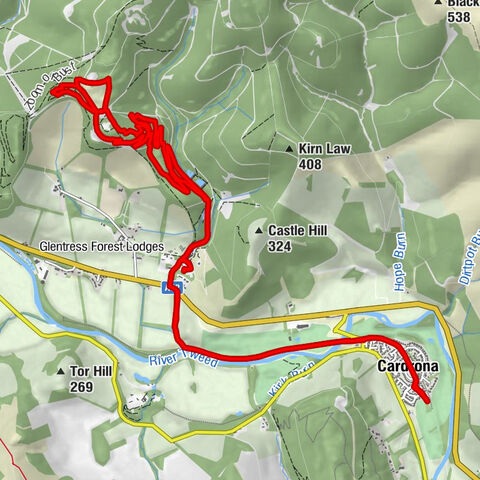 Scottish Borders - Mountain Bike Skills Area - Cardrona