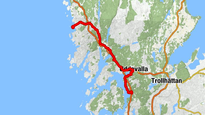 Bryggan - Håby kyrka - Munkedal - Ljungskile