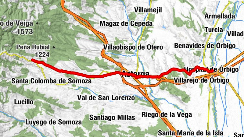Puente de Órbigo - Arnal - Santos Justo y Pastor - Hostería El Refugio