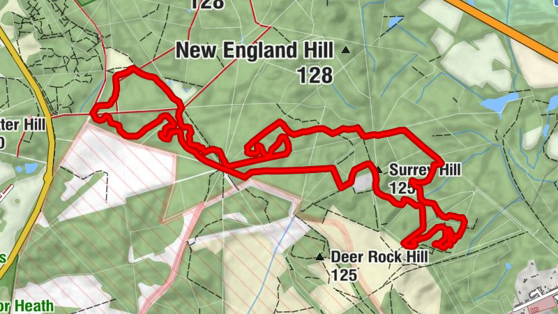 Lower Star Post - Bracknell - Surrey Hill - The Blue Bucket