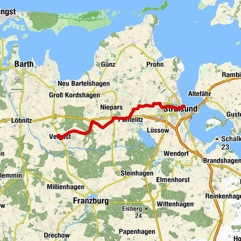 Velgast - Christus-Kirche - Stralsund - Altstadt