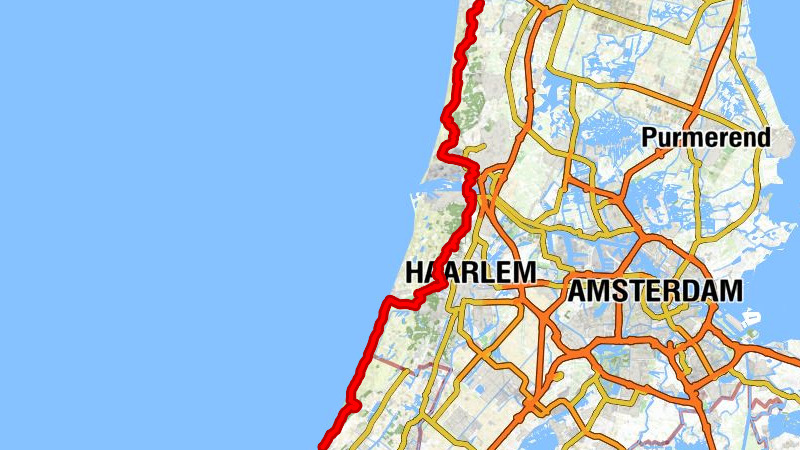 Egmond aan den Hoef - Kraaiennest - Hazenkop - Noordwijk aan Zee