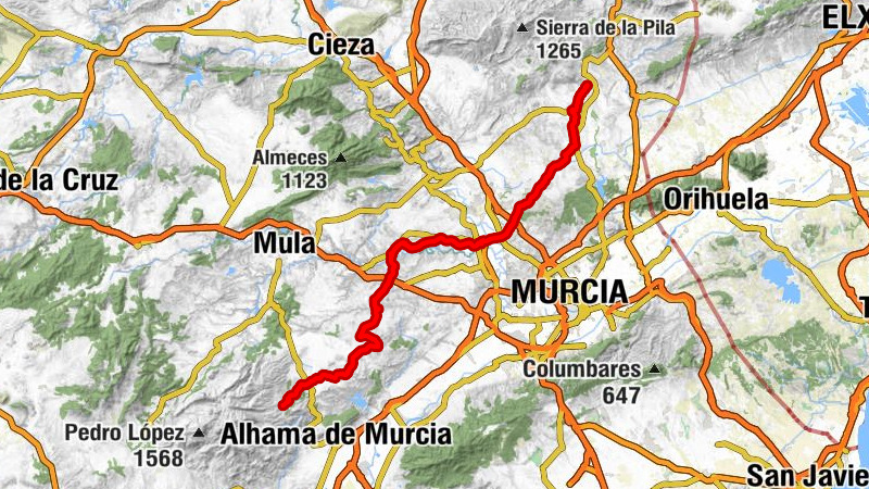 La Fuente - Fortuna - Iglesia Parroquial San Onofre - Restaurante Sierra Espuña