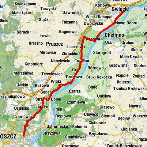 Stare Miasto - Kościół pw. Świętego Jana Chrzciciela - Kościół pw. Niepokalanego Poczęcia Najświętszej Maryi Panny - Bydgoszcz Wschód