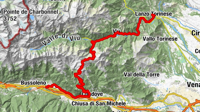 Santa Croce - Truc Muandette - Truc Bellagarda - Chianocco