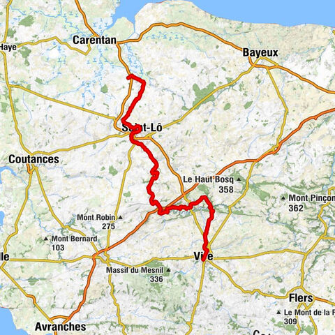 Vire - Église Notre-Dame - Église Saint-Jean-Baptiste - Saint-Jean-de-Daye