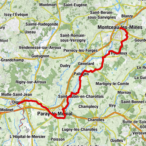 Digoin - Basilique du Sacré-Cœur - Chapelle du monastère de la Visitation - Montceau-les-Mines