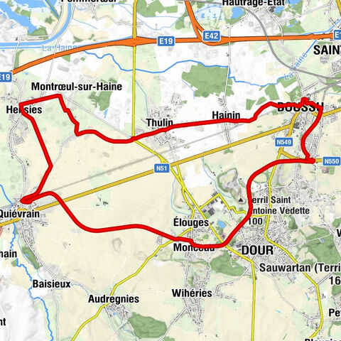 Hensies - Dour - Saint-Ghislain - Église Notre-Dame de la Visitation