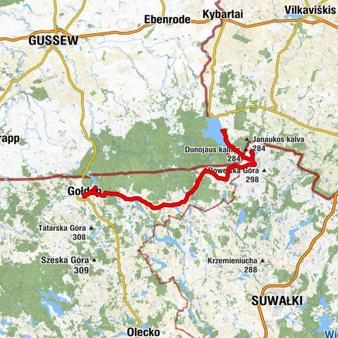 Endorfina - Kościół pw. Świętego Leona i Świętego Bonifacego - Kościół pw. Świętego Andrzeja Boboli - Žirgėnai