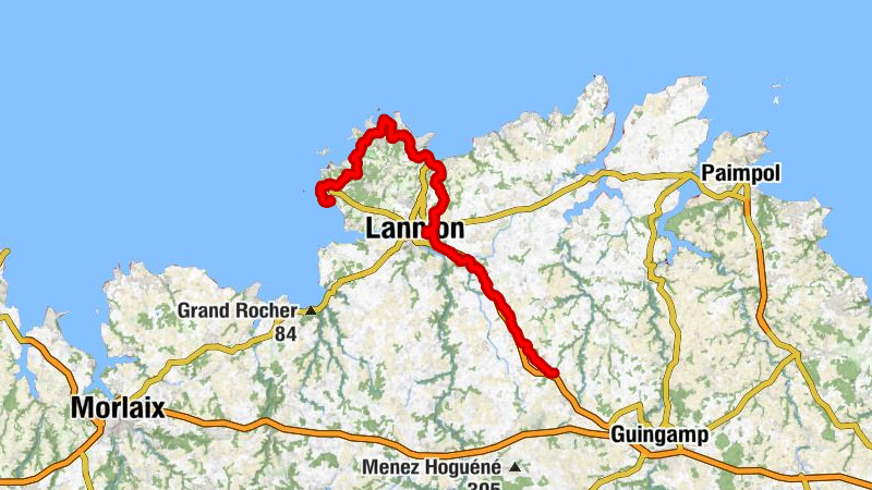 Pors Mabo - Chapelle Saint-Uzec - Église Sainte-Geneviève - Gwenezhan