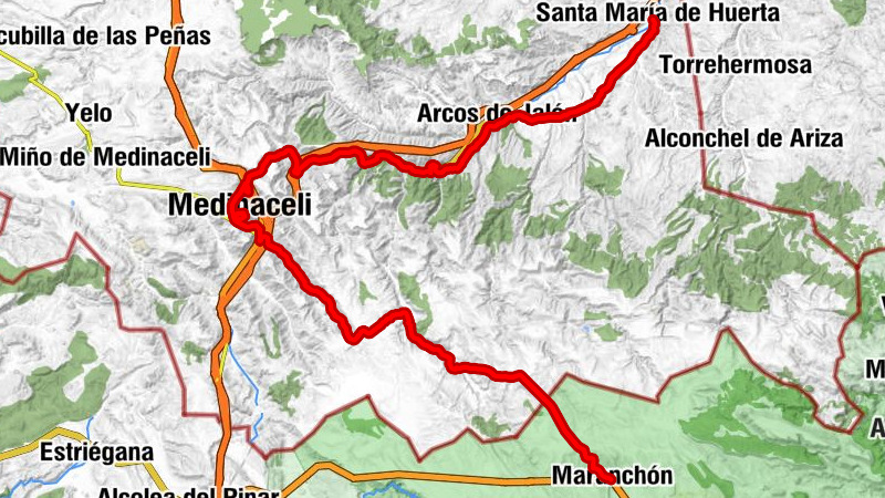 Maranchón - Vrgen de la Cabeza - Nª Sª de los Mártires - Santa María de Huerta