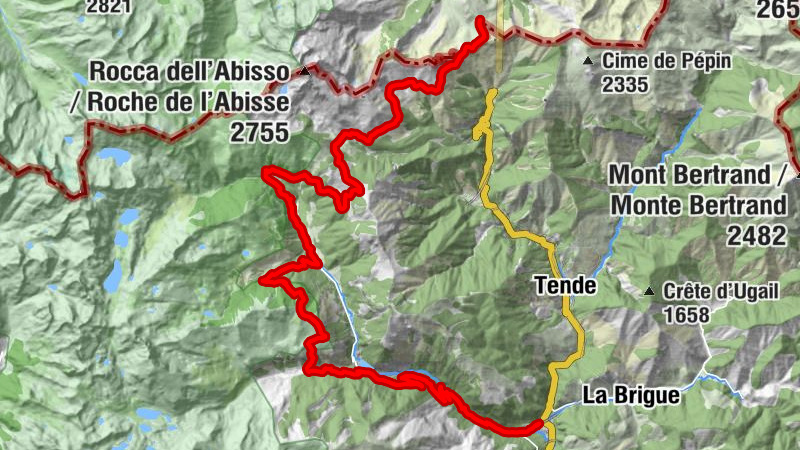 Saint-Dalmas-de-Tende - Chapelle Sainte-Barbe - Asile Arnaldi - Chalet Le Marmotte