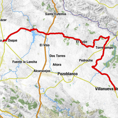 Villanueva de Córdoba - Torrecampo - El Guijo - Hinojosa del Duque