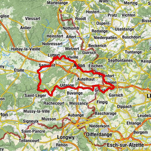 Arlon - Église du Sacré-Cœur - Église Saint-Servais - Église Saint-Willibrord