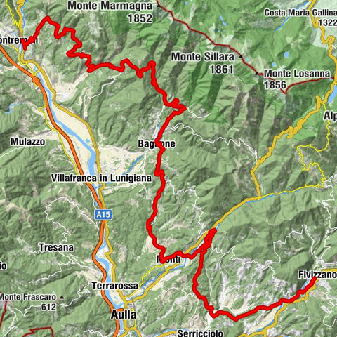 Pontremoli - Chiesa di Santa Cristina - Convento Padri Cappuccini - Country Club Osteria Il Sogno