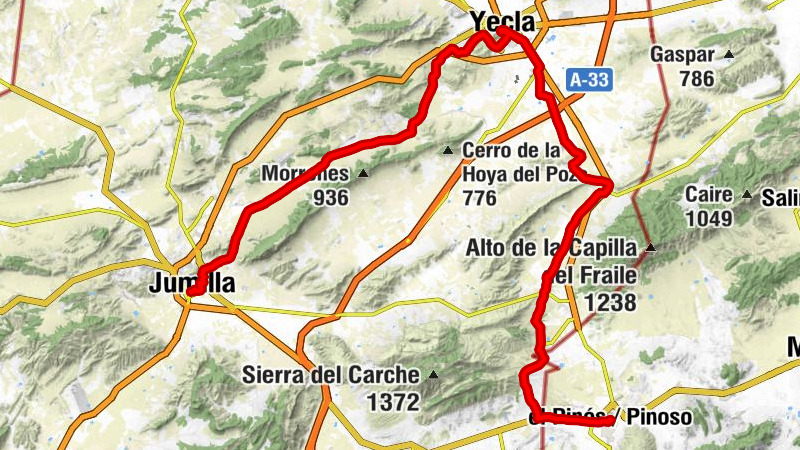 Jumilla - San Juan - Basílica de la Purísima - el Pinós / Pinoso